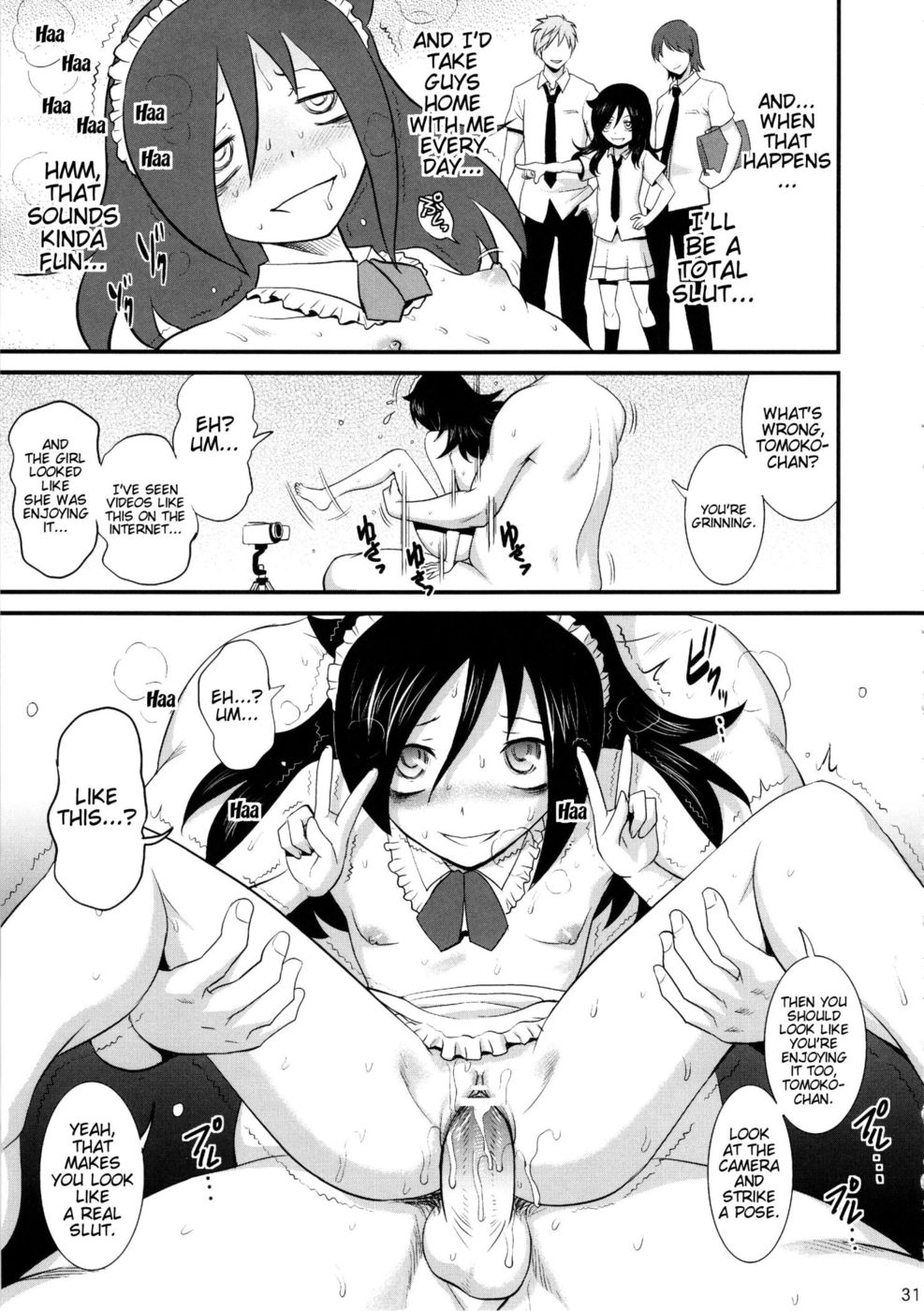 Hentai Manga Comic-I don't care if it's an old man or whatever because I'm not popular!-Read-31